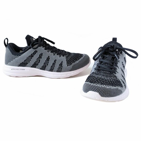 APL Techloom Pro Sneakers In Black / Bleached Pink Size 8.5 - Picture 14 of 16